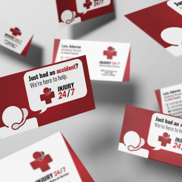 Injury 247 Business Cards